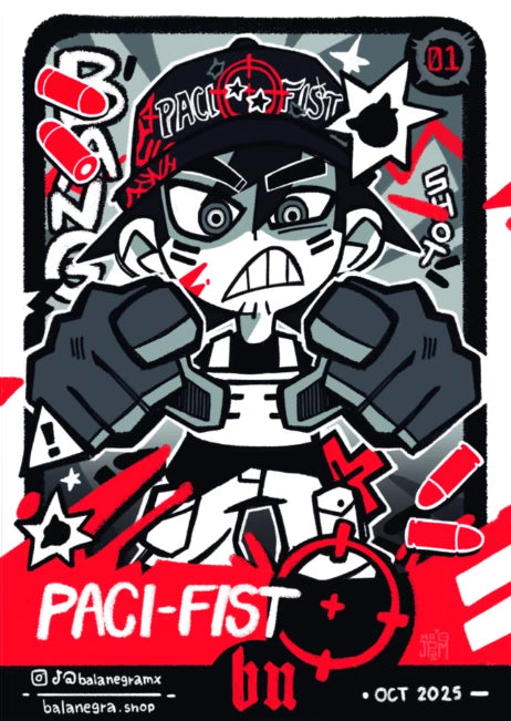 Tarjeta coleccionable PACI-FIST, edición normal